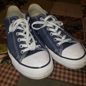 Navy Blue Converses